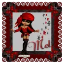 Mel - Pirate Girl - Red N Black
