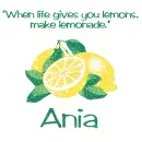 Make Lemonade - Ania