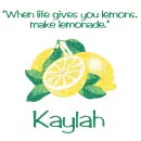 Make Lemonade - Kaylah