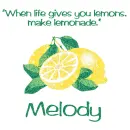 Make Lemonade - Melody