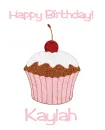 Birthday Cupcake For Kaylah
