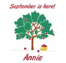 September is Here - Annie