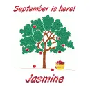 September is Here - Jasmine
