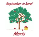 September is Here - Marla