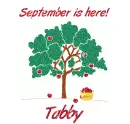 September is Here - Tabby