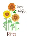 Love, Joy and Peace - Sunflowers - Rita