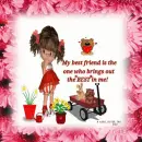 Best Friend - Flowers - Bears
