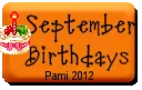 Button - September Birthdays - ggr - sept bdays