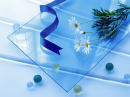 Flowers on Glass