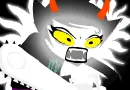Kanaya with her chainsaw o3o
