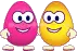 two eggs