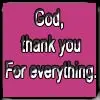 God thanks