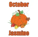 October Pumpkin - Jasmine