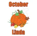 October Pumpkin - Linda