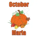 October Pumpkin - Marla