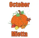 October Pumpkin - Mietta