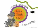 Cute Halloween Bear - Andrea