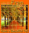 October Calendar - Fran