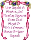 Your Request Is Finished