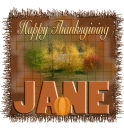 Thanksgiving Splendor - Jane
