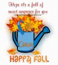Happy Fall Daisy
