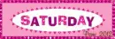 saturday - days