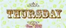 Thursday - days