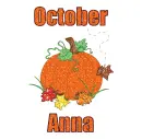 October Pumpkin - Anna