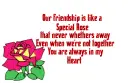 Our Friendship