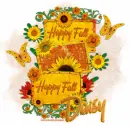 Happy Fall - Daisy