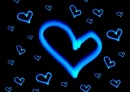 Background-Blue Hearts