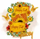 Happy Fall - Tracey