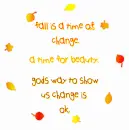 A Time For Change