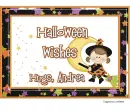 Cute Halloween Witch - Andrea