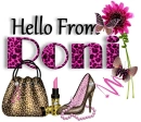 Pink Leopard Bling - Roni