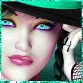Witchy witch green Avie