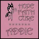 Breast cancer awareness tag - Addie