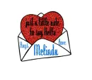 just a note tosay hello
