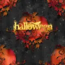 Halloween Pumpkins-Seamless tile Background
