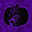 Purple Pumpkin Back-Seamless tile