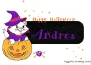 Disney Halloween Kitty - Andrea