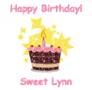 Birthday Cake for Sweet Lynn