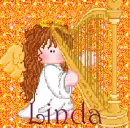 Angel With Harp ~ Linda