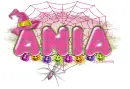 Ania-Pink Halloween Spider
