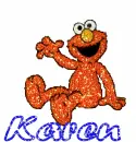 Karen and Elmo
