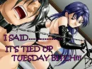 tied up tuesday