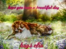 have a beautiful day  hugs elia