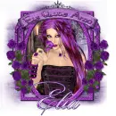 Elia-Purple Roses Frame