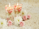 Candles of Roses