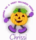 Wishing you Happy Halloween.Chrissi